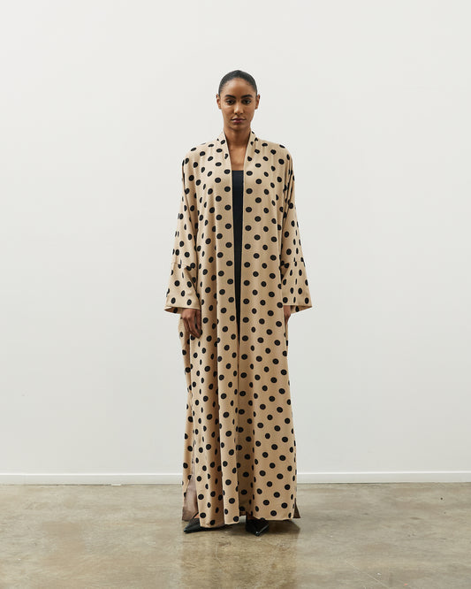 Polka in beige